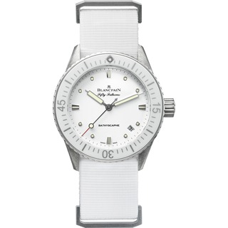 Swiss Luxury Replica Blancpain 50 Fathoms Bathyscaphe Steel 5100-1127-NAWA Replica Watch